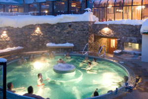 Sunshine Mountain Lodge Pool, Banff