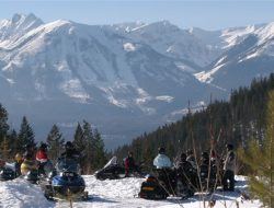 Lake Louise Snowmobiling